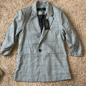 Plaid blazer